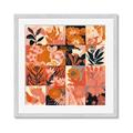 Picture of Whispers of Peach Memory _GroupedProduct_Square_Framed_Matted_