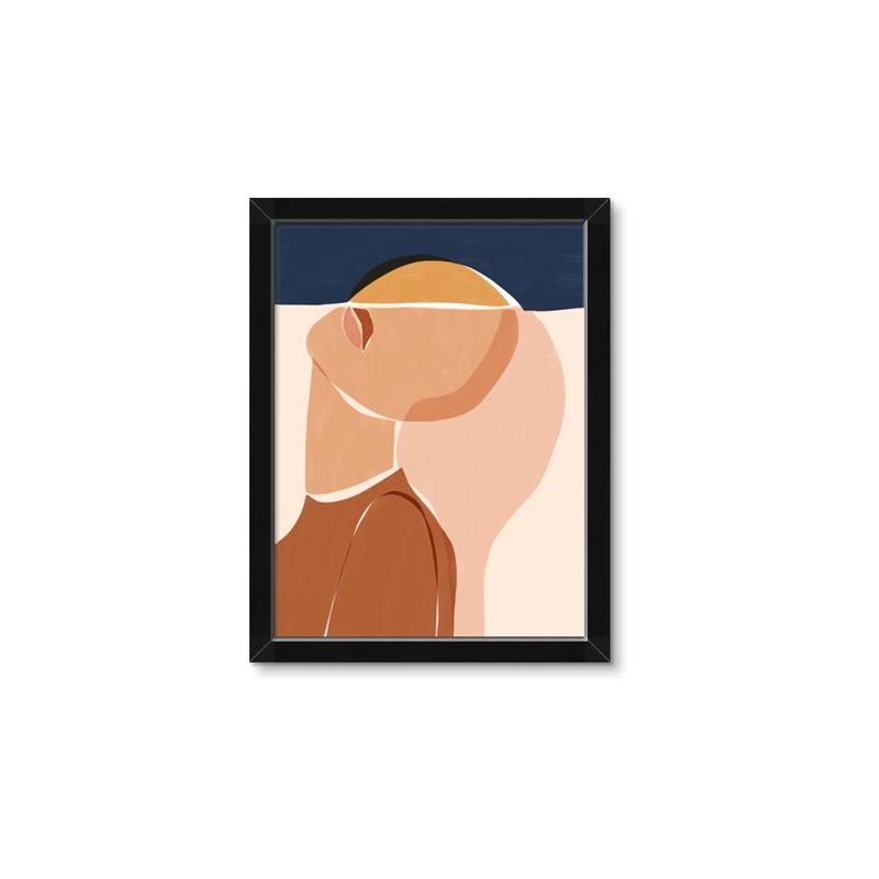 Picture of Figurative Half Face _GroupedProduct_Rectangle_Portrait_Framed_Matted_