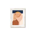 Picture of Figurative Half Face _GroupedProduct_Rectangle_Portrait_Framed_Matted_