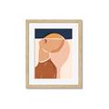 Picture of Figurative Half Face _GroupedProduct_Rectangle_Portrait_Framed_Matted_
