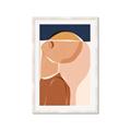 Picture of Figurative Half Face _GroupedProduct_Rectangle_Portrait_Framed_Matted_