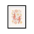 Picture of Abstraction of Dance Bliss _GroupedProduct_Rectangle_Portrait_Framed_Matted_