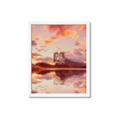 Picture of Tranquil Landscape Tapestry _GroupedProduct_Rectangle_Portrait_Framed_Matted_
