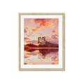 Picture of Tranquil Landscape Tapestry _GroupedProduct_Rectangle_Portrait_Framed_Matted_