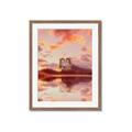 Picture of Tranquil Landscape Tapestry _GroupedProduct_Rectangle_Portrait_Framed_Matted_