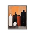 Picture of Still Life Symphony in Peach _GroupedProduct_Rectangle_Portrait_Framed_Matted_
