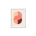 Picture of Dreamy Peach Serenade _GroupedProduct_Rectangle_Portrait_Framed_Matted_