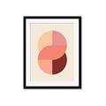 Picture of Dreamy Peach Serenade _GroupedProduct_Rectangle_Portrait_Framed_Matted_
