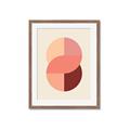 Picture of Dreamy Peach Serenade _GroupedProduct_Rectangle_Portrait_Framed_Matted_