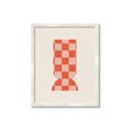 Picture of Mosaic of Peach Vase _GroupedProduct_Rectangle_Portrait_Framed_Matted_