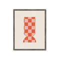 Picture of Mosaic of Peach Vase _GroupedProduct_Rectangle_Portrait_Framed_Matted_