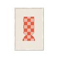 Picture of Mosaic of Peach Vase _GroupedProduct_Rectangle_Portrait_Framed_Matted_