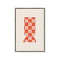 Picture of Mosaic of Peach Vase _GroupedProduct_Rectangle_Portrait_Framed_Matted_