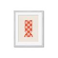 Picture of Mosaic of Peach Vase _GroupedProduct_Rectangle_Portrait_Framed_Matted_