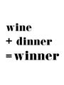 Picture of Wine Dinner Winner _GroupedProduct_Rectangle_Portrait_Unframed_Print_Only_