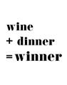 Picture of Wine Dinner Winner _GroupedProduct_Rectangle_Portrait_Unframed_Print_Only_
