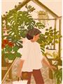 Picture of Dreamy Orchard Dalliance _GroupedProduct_Rectangle_Portrait_Unframed_Print_Only_