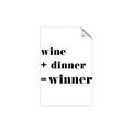 Picture of Wine Dinner Winner _GroupedProduct_Rectangle_Portrait_Unframed_Print_Only_