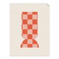 Picture of Mosaic of Peach Vase _GroupedProduct_Rectangle_Portrait_Unframed_Print_Only_