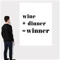 Picture of Wine Dinner Winner _GroupedProduct_Rectangle_Portrait_Canvas_