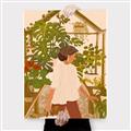 Picture of Dreamy Orchard Dalliance _GroupedProduct_Rectangle_Portrait_Canvas_