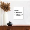 Picture of Wine Dinner Winner _GroupedProduct_Rectangle_Portrait_Canvas_