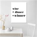 Picture of Wine Dinner Winner _GroupedProduct_Rectangle_Portrait_Canvas_