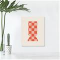 Picture of Mosaic of Peach Vase _GroupedProduct_Rectangle_Portrait_Canvas_