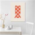 Picture of Mosaic of Peach Vase _GroupedProduct_Rectangle_Portrait_Canvas_