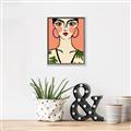 Picture of Peachy Elegance _GroupedProduct_Rectangle_Portrait_Canvas_Framed_