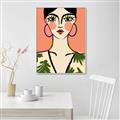 Picture of Peachy Elegance _GroupedProduct_Rectangle_Portrait_Canvas_Framed_