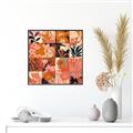 Picture of Whispers of Peach Memory _GroupedProduct_Square_Canvas_Framed_