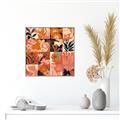Picture of Whispers of Peach Memory _GroupedProduct_Square_Canvas_Framed_