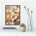 Picture of Harmonious Tropical Hues _GroupedProduct_Rectangle_Portrait_Canvas_Framed_