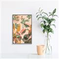 Picture of Harmonious Tropical Hues _GroupedProduct_Rectangle_Portrait_Canvas_Framed_