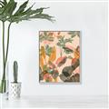 Picture of Harmonious Tropical Hues _GroupedProduct_Rectangle_Portrait_Canvas_Framed_