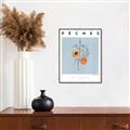 Picture of Peach Fruit Fusion _GroupedProduct_Rectangle_Portrait_Canvas_Framed_