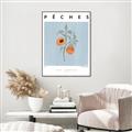 Picture of Peach Fruit Fusion _GroupedProduct_Rectangle_Portrait_Canvas_Framed_