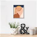 Picture of Figurative Half Face _GroupedProduct_Rectangle_Portrait_Canvas_Framed_