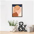 Picture of Figurative Half Face _GroupedProduct_Rectangle_Portrait_Canvas_Framed_
