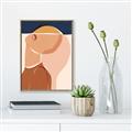 Picture of Figurative Half Face _GroupedProduct_Rectangle_Portrait_Canvas_Framed_