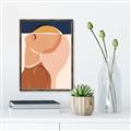 Picture of Figurative Half Face _GroupedProduct_Rectangle_Portrait_Canvas_Framed_