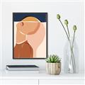 Picture of Figurative Half Face _GroupedProduct_Rectangle_Portrait_Canvas_Framed_