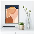 Picture of Figurative Half Face _GroupedProduct_Rectangle_Portrait_Canvas_Framed_
