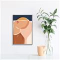 Picture of Figurative Half Face _GroupedProduct_Rectangle_Portrait_Canvas_Framed_