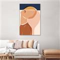 Picture of Figurative Half Face _GroupedProduct_Rectangle_Portrait_Canvas_Framed_
