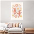 Picture of Abstraction of Dance Bliss _GroupedProduct_Rectangle_Portrait_Canvas_Framed_