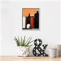 Picture of Still Life Symphony in Peach _GroupedProduct_Rectangle_Portrait_Canvas_Framed_