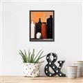 Picture of Still Life Symphony in Peach _GroupedProduct_Rectangle_Portrait_Canvas_Framed_