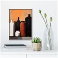 Picture of Still Life Symphony in Peach _GroupedProduct_Rectangle_Portrait_Canvas_Framed_
